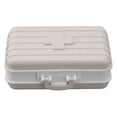 thumbnail image 2 of Mini Medicine Box With 6 Compartments, Luggage Design, Tight Sealing Plastic Container, Portable And Secure For Pocket Travel, 2 of 8