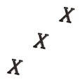 thumbnail image 4 of Youkk Iron Decoration Doorplate Durable And Rustproof Wide Application Not Easy To Fade Metal Metal Letters House Numbers B17--X 3Set, 4 of 6