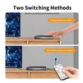 thumbnail image 4 of 4K 60Hz Switch 5x1 3x1 Video Switcher 5/3 In 1 Out With IR Remoter, 4 of 5