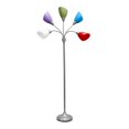 thumbnail image 1 of Simple Designs Lampadaire à col de cygne réglable à 5 lumières, 1 of 9