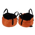 thumbnail image 3 of Collapsible Bucket, Collapsible Wash Container Reusable Durable Multi Purpose Universal Wear   For Hiking Army Green,Black Green,Orange,Blue,Camouflage, 3 of 8