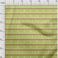thumbnail image 2 of oneOone Cotton Poplin Fabric Chevron Ikat Decor Fabric Printed BTY 56 Inch Wide, 2 of 4