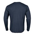 thumbnail image 4 of Chemises à Manches Courtes pour Hommes Chemise Sans Manches Slim à Manches Longues Col Rond Chemise Décontractée T-Shirt Haut Blouse Chemise à Manches Longues Hommes T-Shirts Sans Manches Hommes Chemises à Manches Courtes, 4 of 7