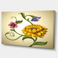 thumbnail image 3 of Design Art - Flowers and Leaves Illustration, 3 of 4