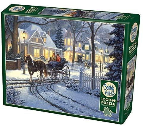 COBBLE HILL - HORSE-DRAWN BUGGY - 1000 PC PUZZLE