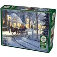 thumbnail image 1 of COBBLE HILL - HORSE-DRAWN BUGGY - 1000 PC PUZZLE, 1 of 4