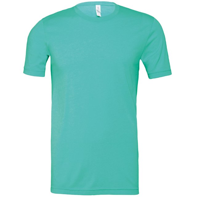 Bella + Canvas Adults Heather Cvc Short Sleeve T-Shirt