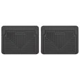 thumbnail image 2 of Husky Liner Floor Mat 52021 Heavy Duty Floor Mats; Multi-Fit; Raised Ridges; Black; Rubber; 2 Piece, 2 of 4