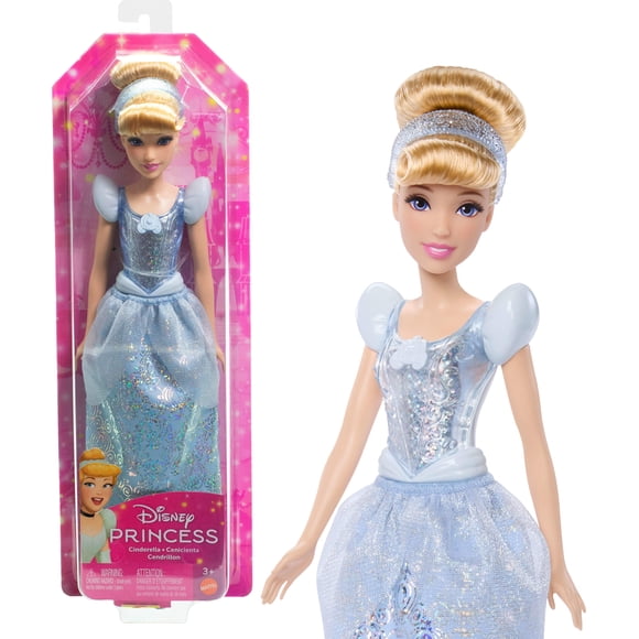 Disney Princess Cinderella Fashion Doll and Accessory, Toy Inspired by the Movie Cinderella