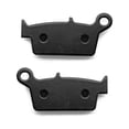 thumbnail image 2 of KMG Rear Brake Pads Compatible with 1995-2007 Kawasaki KX 250 - Non-Metallic Organic NAO Brake Pads Set, 2 of 4