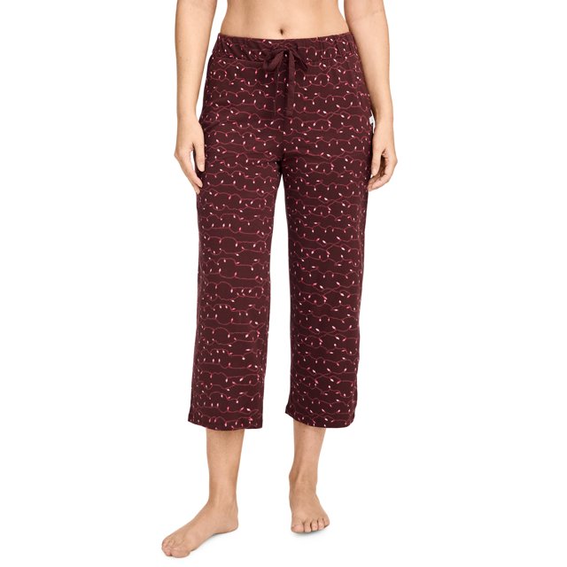 Jockey Pantalon Capri Extensible en Coton Biologique pour Femmes