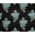 thumbnail image 4 of oneOone Polyester Lycra Fabric Leaves & Floral Block Fabric Prints By Yard 56 Inch Wide, 4 of 4