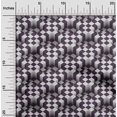 thumbnail image 2 of oneOone Silk Tabby Wine Fabric Geometrical Sewing Craft Projects Fabric Prints By Yard 42 Inch Wide, 2 of 4