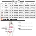 thumbnail image 3 of EGNMCR Bikini Set Women Plus Size Print Bowknot Set Two-Piece Swimsuit Swimwear Shorts, 3 of 6