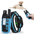 thumbnail image 1 of Collier d'Entraînement pour Chien avec Télécommande, Collier Imperméable Rechargeable avec Bip de Vibration, Dressage pour Animal, 1 of 7