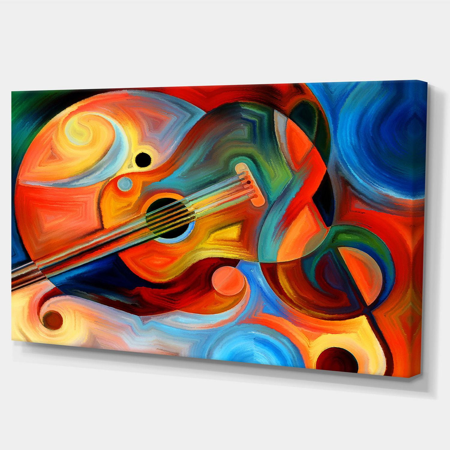 Designart Musique et rythme Art mural sur toile