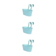 thumbnail image 4 of relayinert Outdoor Hanging Pots For Plants Practical And Beautiful Solution Detachable Light blue 3Set, 4 of 6