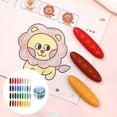 thumbnail image 2 of Non Dirty and Washable Plastic Crayons for Children's Painting Safe and Easy to Use, 2 of 8