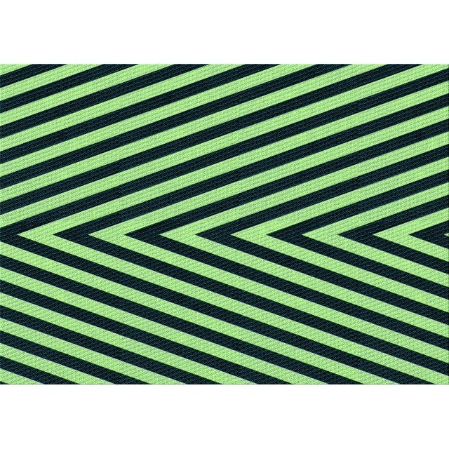 Ahgly Company Machine Washable Indoor Rectangle Transitional Deep Teal Green Area Rugs, 2' x 5'