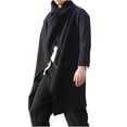 thumbnail image 2 of LOVZFMLL Cardigan pour Femmes Coupe-Vent pour Hommes Cardigan Cape Mi-Long à Manches Longues, 2 of 6
