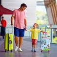 thumbnail image 3 of Costway 12" 16" 2Pc Kids Luggage Set Suitcase Backpack School Travel Trolley ABS, 3 of 10