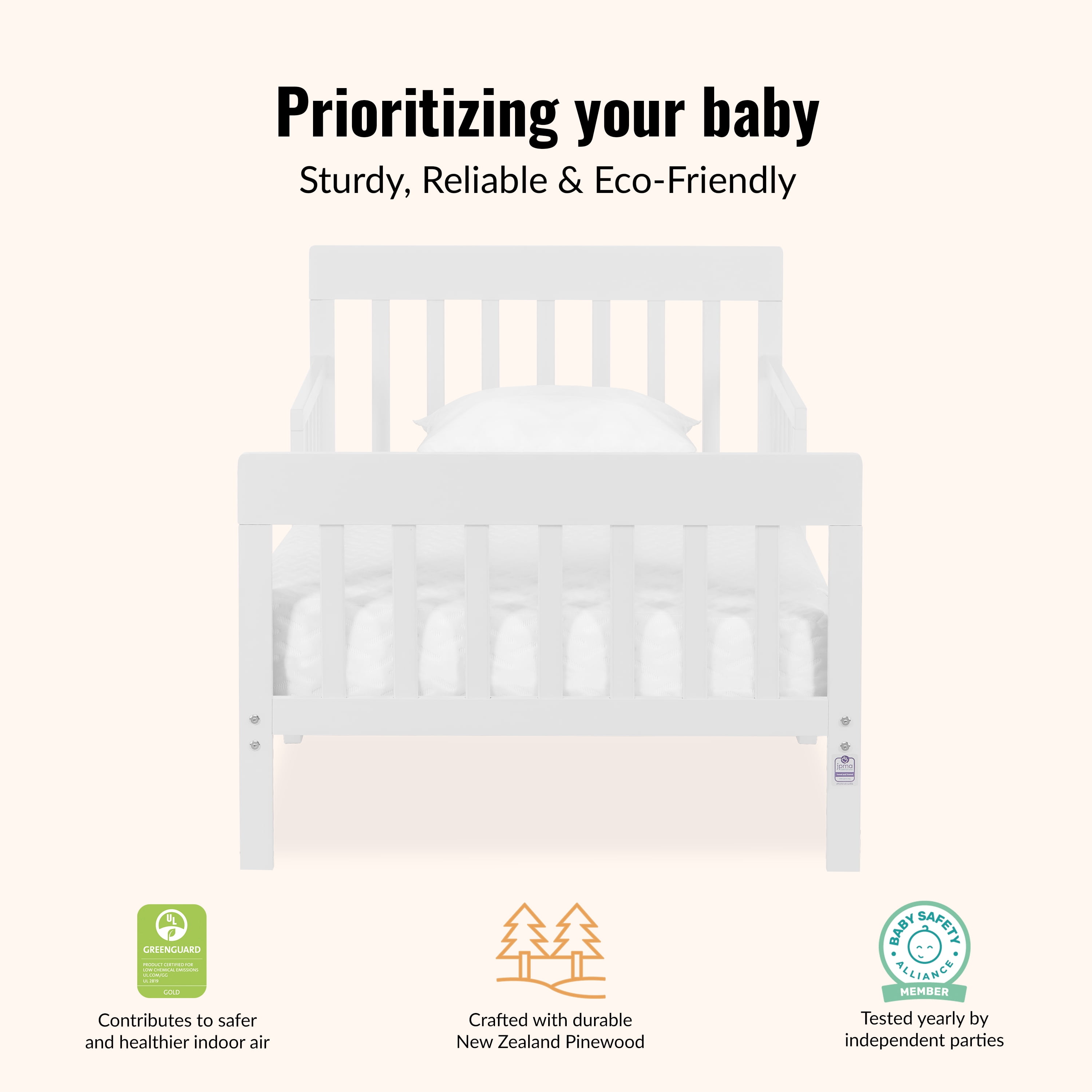Dream On Me Finn Toddler Bed