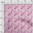 thumbnail image 2 of oneOone Velvet Light Pink Fabric Abstracts Sewing Material Print Fabric By The Yard 58 Inch Wide, 2 of 5
