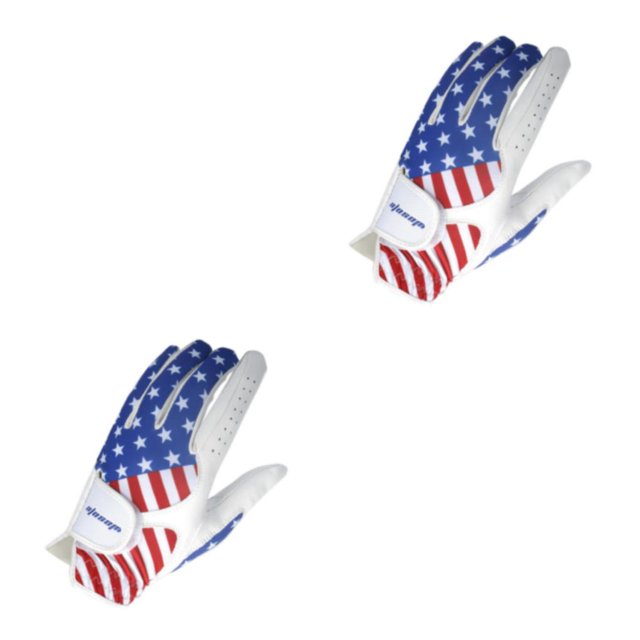 Decodeary Gants de Golf Doux Main Gauche Gant de Protection Antidérapant pour Sports Extérieurs No 26 2Set