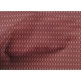 thumbnail image 4 of oneOone Cotton Cambric Dark Red Fabric Diamond Shape Geometric Craft Projects Decor Fabric Printed By The Yard 56 Inch Wide, 4 of 4