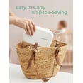 thumbnail image 3 of Momcozy Bottle Brush Set, Baby Bottle Cleaner Kit with Silicone Brush, Nipple Brush, Straw Brush, Soap Dispenser, Drying Rack, 7 in 1 Bottle Cleaning Tool, Green, 3 of 7