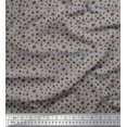 thumbnail image 1 of Soimoi Moss Georgette Fabric Coffee Beans & Coffee Beverages Fabric Prints by Yard 42 Inch Wide, 1 of 3