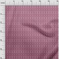 thumbnail image 3 of oneOone Velvet Dark Magenta Fabric Geometric Sewing Craft Projects Fabric Prints By Yard 58 Inch Wide, 3 of 4