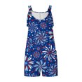 thumbnail image 4 of Penkiiy Combishort Sans Manches pour Femmes, Multicolore, G, 4 of 5