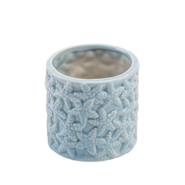 Thinsony Ceramic Flower Pot For Garden Planting Exquisite Appearance And Air Purification Flowerpot type+2 WITH HOLES