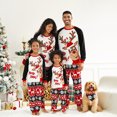 thumbnail image 1 of PatPat Pets Pjs de Noël Imprimé Renne Ensemble de Pyjamas Assortis pour la Famille (Résistant au Feu), 1 of 6