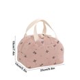 thumbnail image 3 of Czzoypi Handheld Portable Lunchbox Bag Large, Handheld Portable Lunchbox Bag Large Capacity Packing Lunch Bag Office Worker Student Insulated Bento Bag, 3 of 6