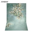 thumbnail image 1 of Andoer 1.5 * 2.1m/5 * 7ft White Flower Wall Photography Background Backdrop Photo Studio Pros, 1 of 7