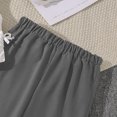thumbnail image 3 of RXIRUCGD 2025 Vêtements d'Été pour Enfants Mode Ensemble Deux Pièces Manches Courtes Col Rond Pantalon Décontracté, 3 of 4