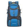 thumbnail image 2 of Hiking Backpack, Multi Functional Mountaineering Bag, Large Capacity Waterproof Pack, Lightweight Outdoor Gear for Travel, Load Reduction Design, 50 Liter Capacity, 2.16 Pound Weight, 2 of 8