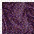 thumbnail image 4 of Soimoi Black Poly Georgette Fabric Shells Ocean Print Fabric by the Yard 52 Inch Wide, 4 of 6