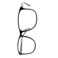 thumbnail image 4 of grinderPUNCH Clear Lens Nerdy Square Thin Plastic Frame Glasses, 4 of 5