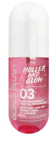 Holler And Glow Bondi Blush Pink Dragonfruit Body & Hair Mist, 240ml