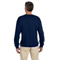 thumbnail image 2 of Jerzees Mens NuBlend Super Sweats Crew Sweatshirt, 3X, J Navy, 2 of 3