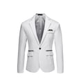 thumbnail image 1 of Drppepioner Men'S England Solid Color High Quality Casual Single Breasted Suit, 1 of 3