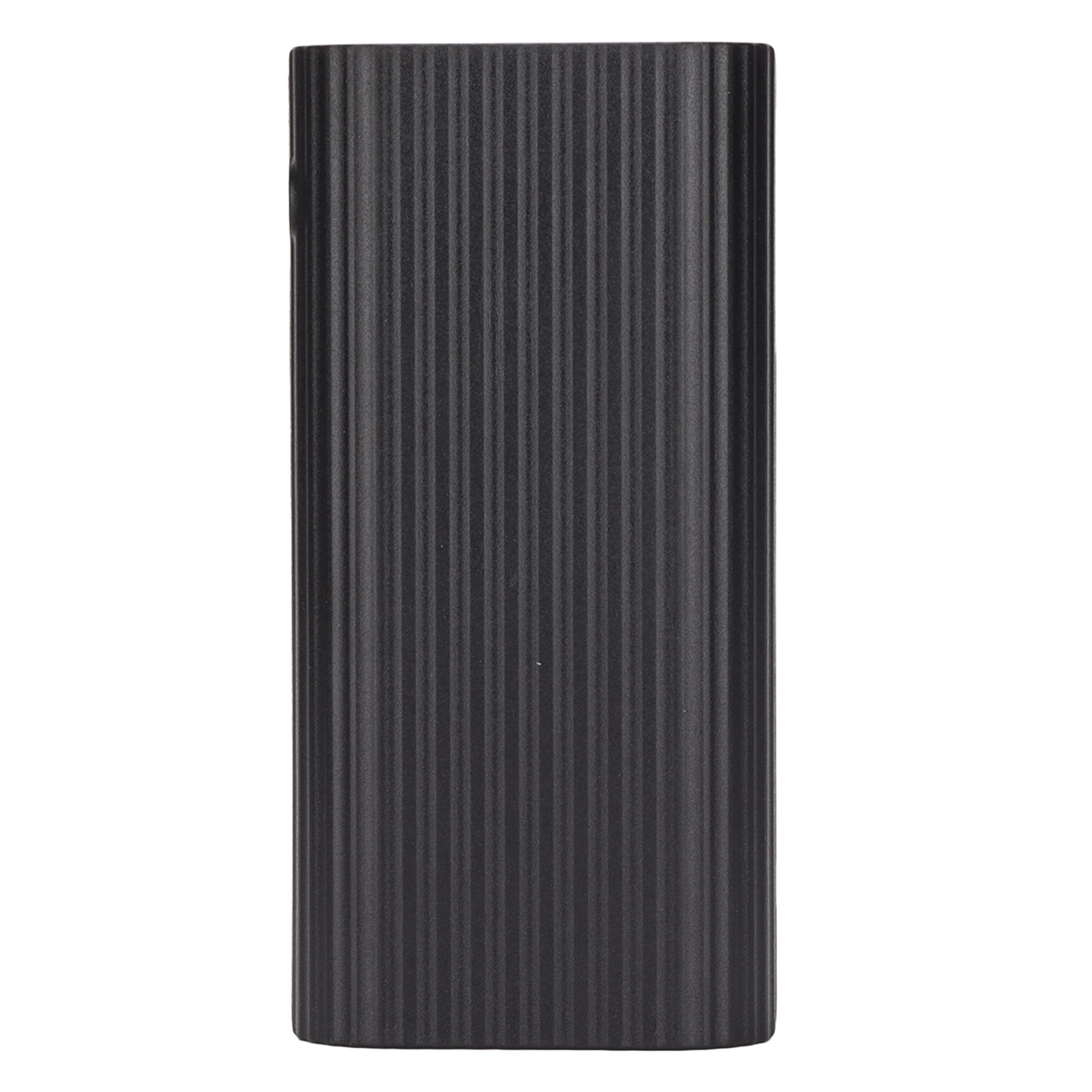 DIY Portable Charger, 21700 Battery Charger 2 Input 5V Output Portable  For Mobile Phone Black