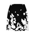 thumbnail image 5 of EQWLJWE Women's High Waisted Flowy Ruffle Skort, Floral Pleated, Small, 5 of 5