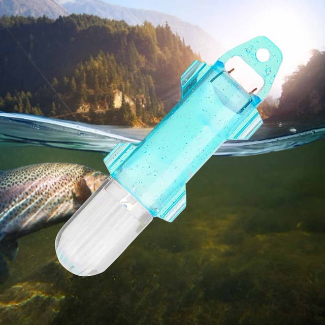 Fishing Finder, Built-In Button Battery Waterproof Underwater Fishing Light Fishing Lures, For Dock Sea