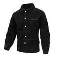 thumbnail image 2 of Jackets for Men Leather Slim Fit Polyester Casual Outdoor Daily, 2 of 4