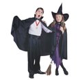 thumbnail image 1 of Funworld Cape en Tissu Noir Costume Enfant Taille Unique, 1 of 1