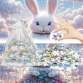 thumbnail image 2 of Puzzles Puzzle Set Bunny Puzzles For Family Game Night - For Outdoor Play And Group Activities, 2 of 8